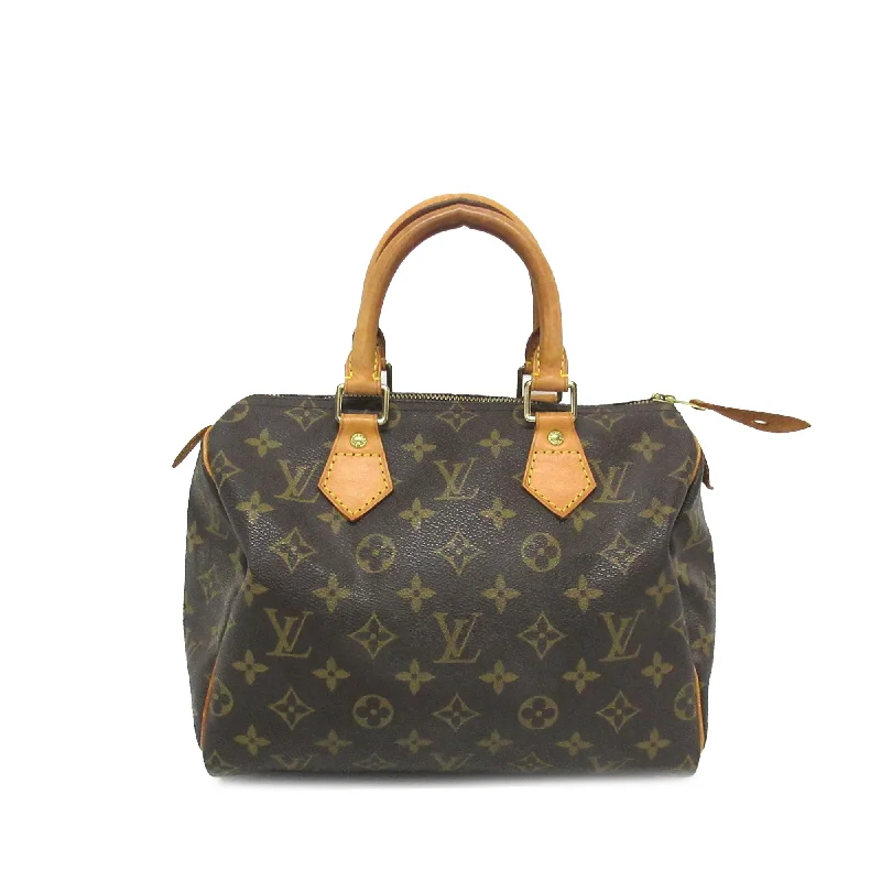 Brown Louis Vuitton Monogram Speedy 25 Boston Bag