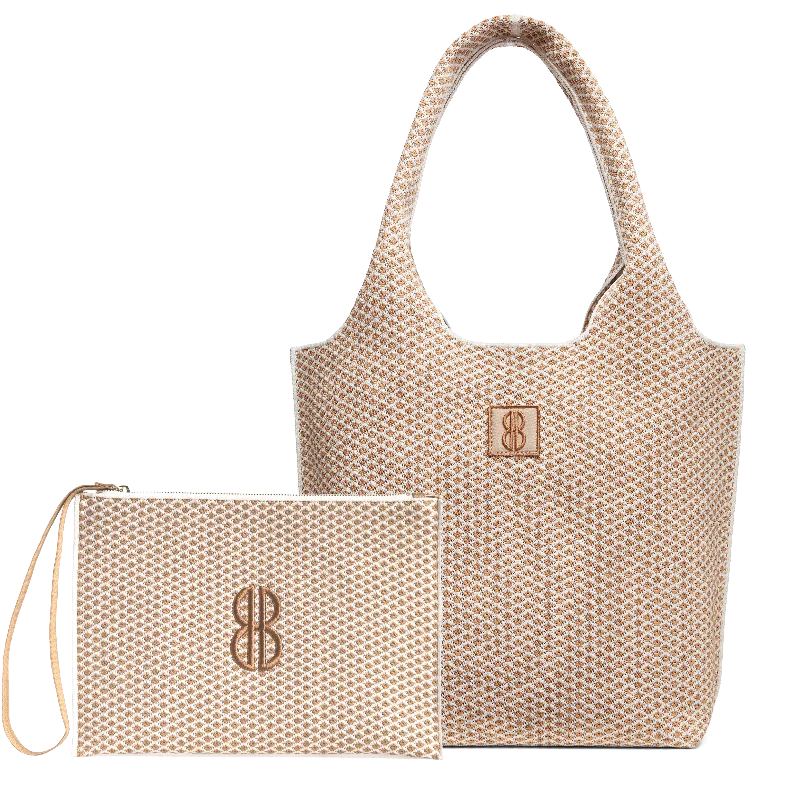 medium - Buckthorn Diamond Tote With Pouch