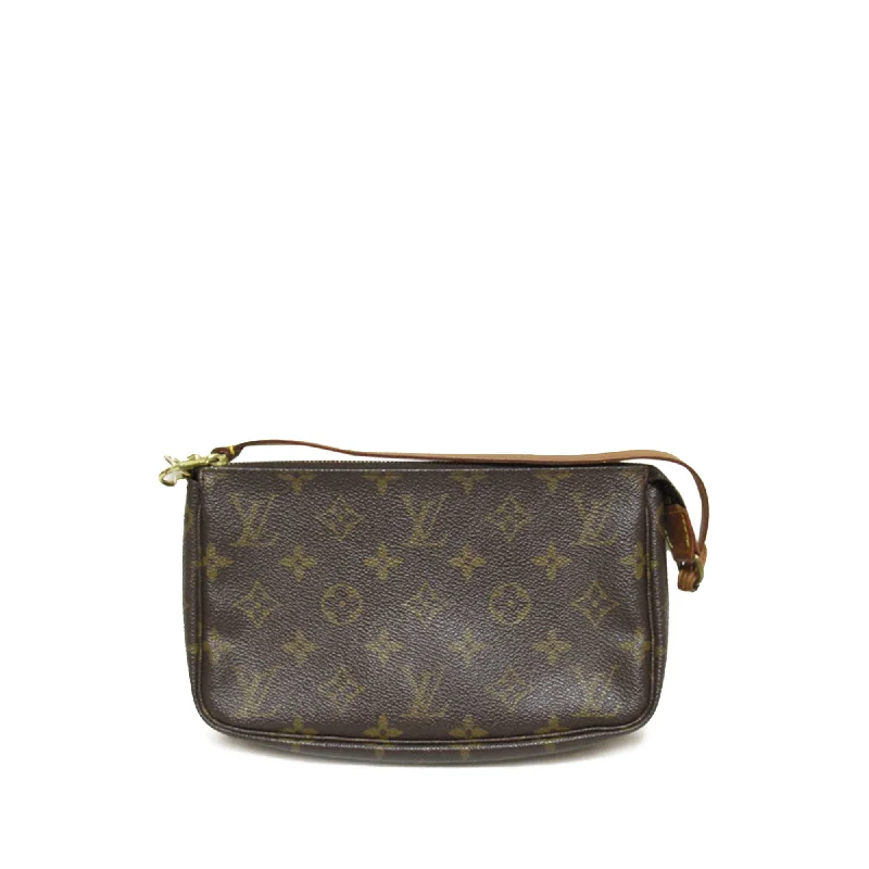 Brown Louis Vuitton Monogram Pochette Accessoires Shoulder Bag