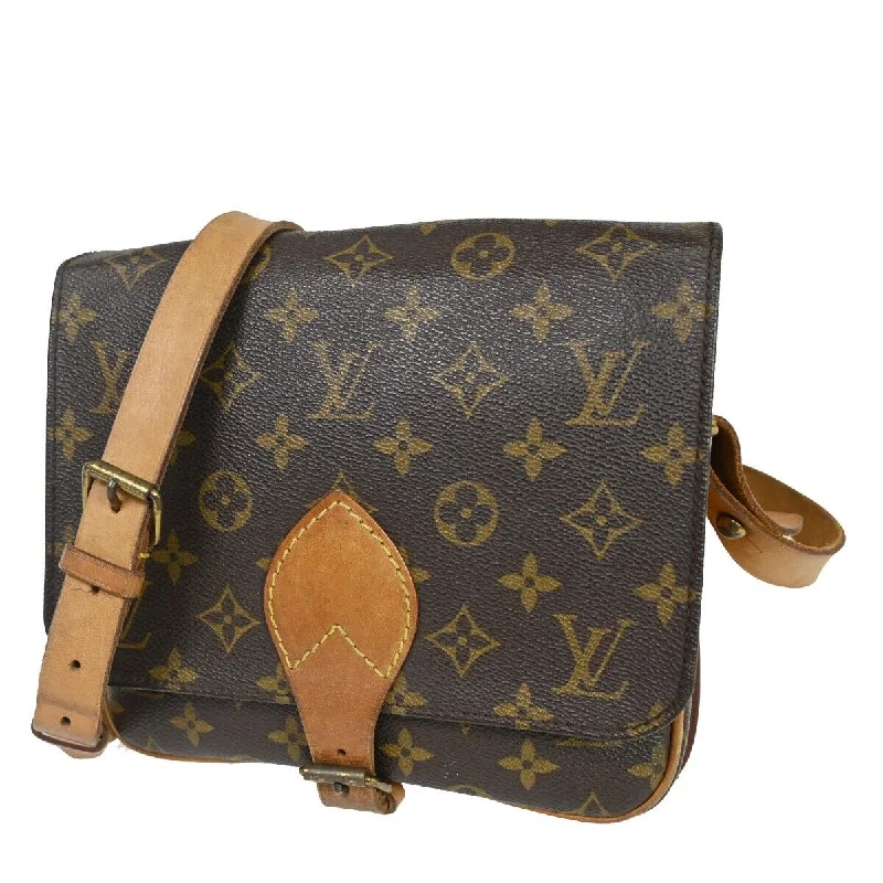 Louis Vuitton Cartouchiere  Canvas Shoulder Bag (Pre-Owned)