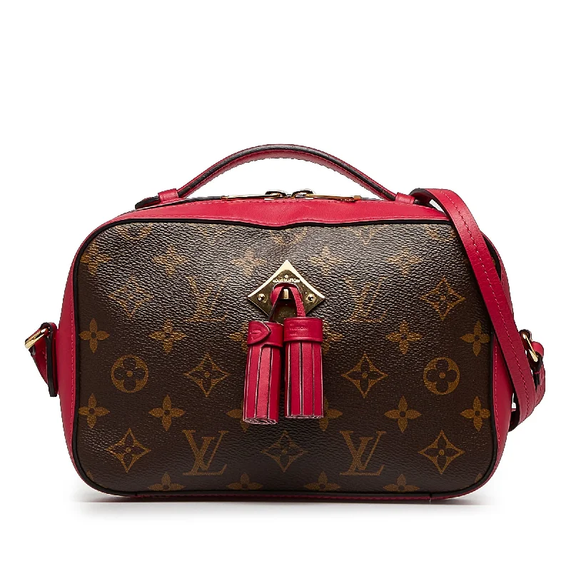 Brown Louis Vuitton Monogram Saintonge