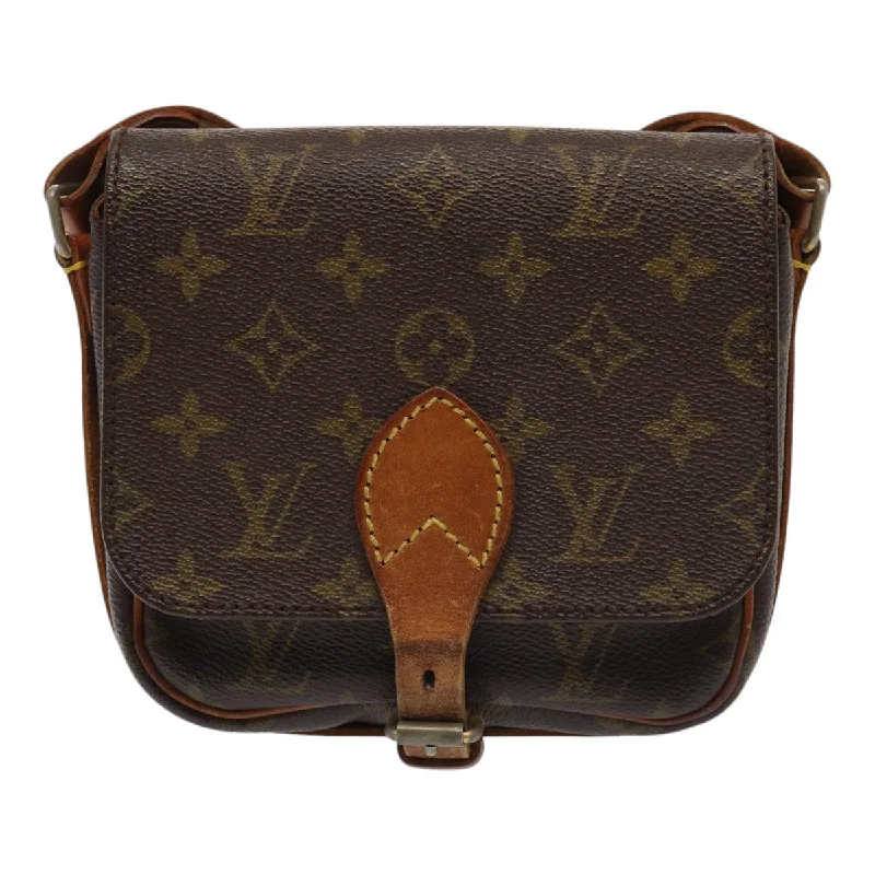 Louis Vuitton Cartouchière  Canvas Shoulder Bag (Pre-Owned)