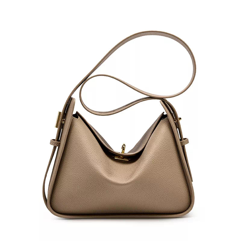 Leather Convertible Shoulder Bag