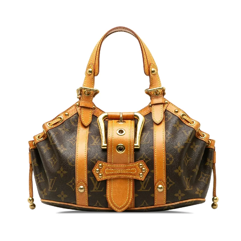 Brown Louis Vuitton Monogram Theda PM Handbag