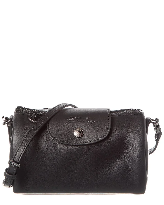 Longchamp Le Pliage XS Leather Shoulder Bag