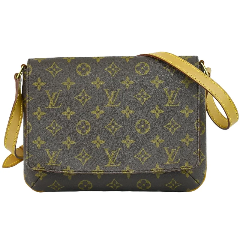 Louis Vuitton Musette Tango  Canvas Shoulder Bag (Pre-Owned)