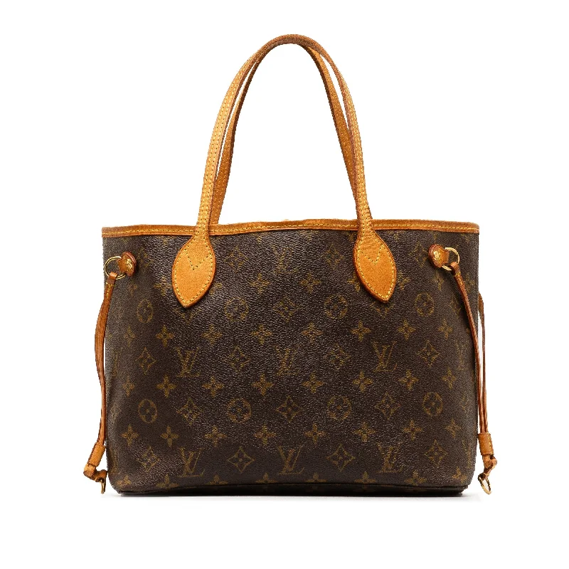 Brown Louis Vuitton Monogram Neverfull PM Tote Bag