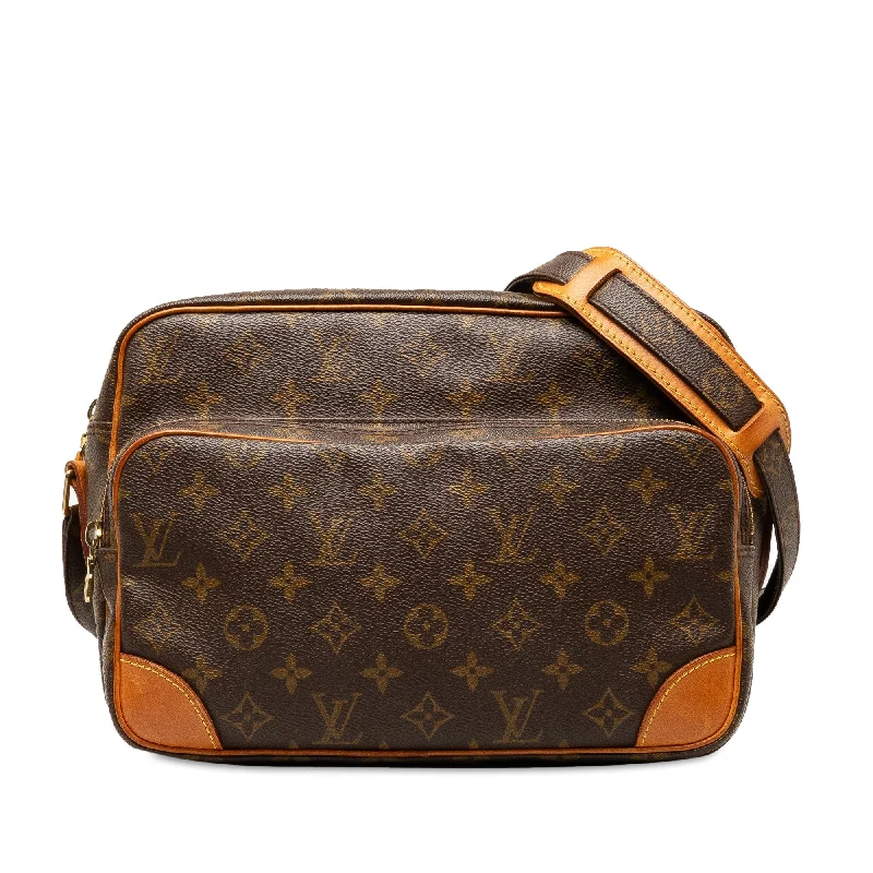 Brown Louis Vuitton Monogram Nil Crossbody Bag