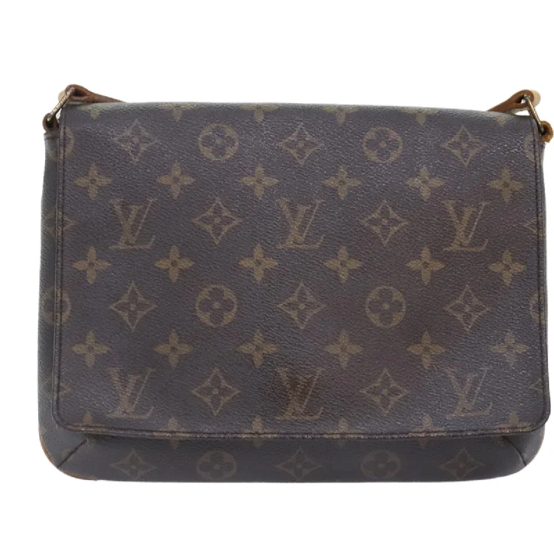 Louis Vuitton Musette Tango  Canvas Shoulder Bag (Pre-Owned)