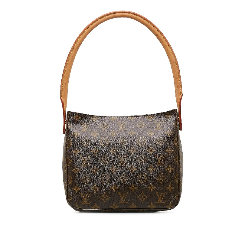 Brown Louis Vuitton Monogram Looping MM Shoulder Bag