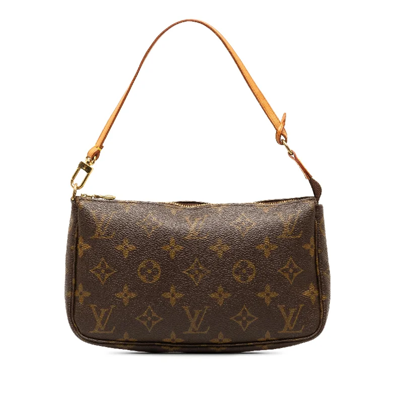 Brown Louis Vuitton Monogram Pochette Accessoires Shoulder Bag