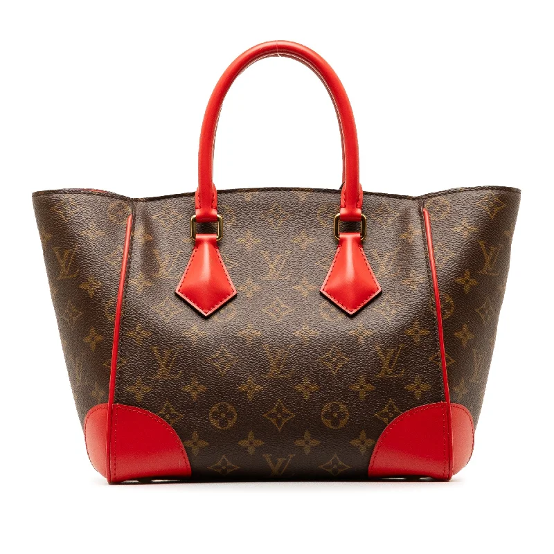 Brown Louis Vuitton Monogram Phenix PM Satchel