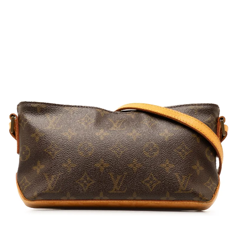 Brown Louis Vuitton Monogram Trotteur Crossbody Bag