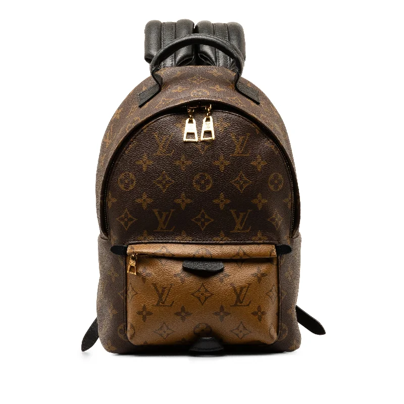 Brown Louis Vuitton Monogram Reverse Palm Springs PM Backpack