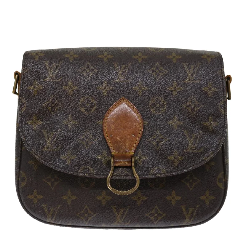 Louis Vuitton Saint Cloud  Canvas Shoulder Bag (Pre-Owned)