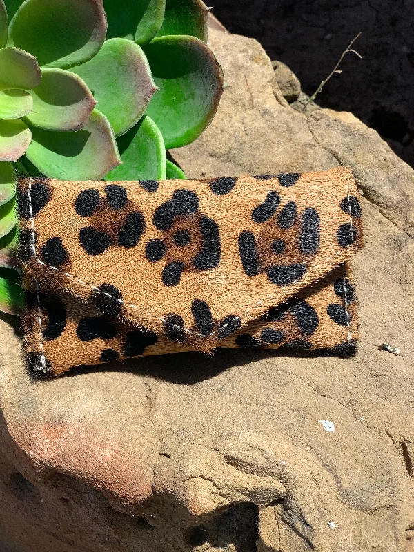 Wren Leopard Coin Purse