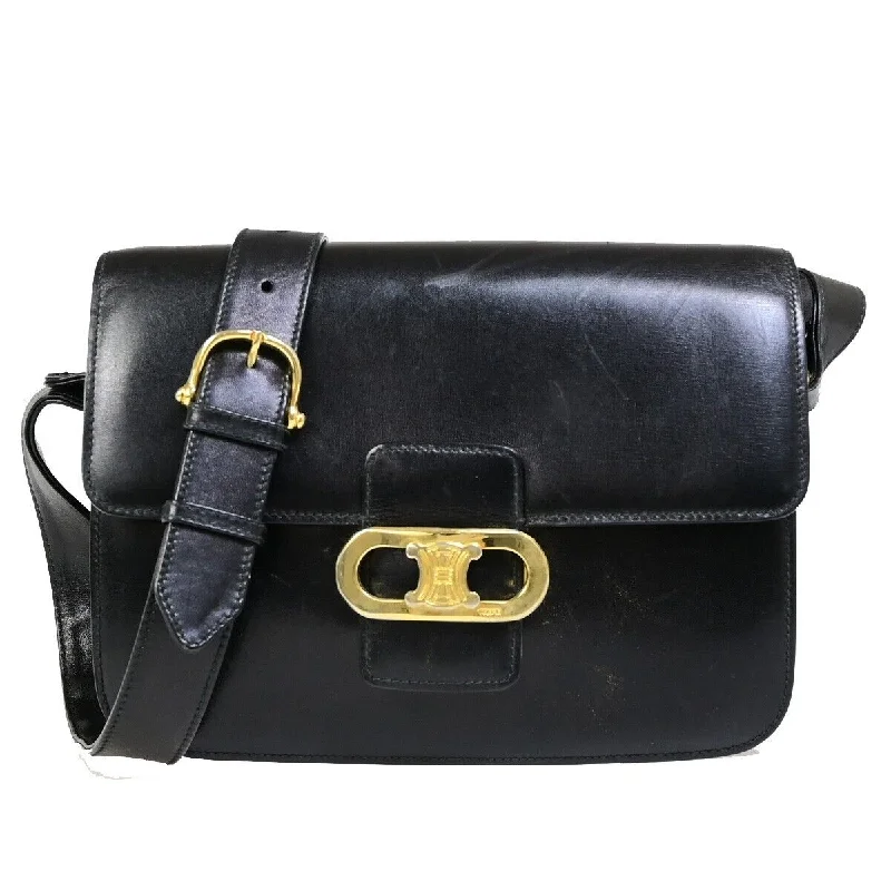 Céline Triomphe  Leather Shoulder Bag (Pre-Owned)