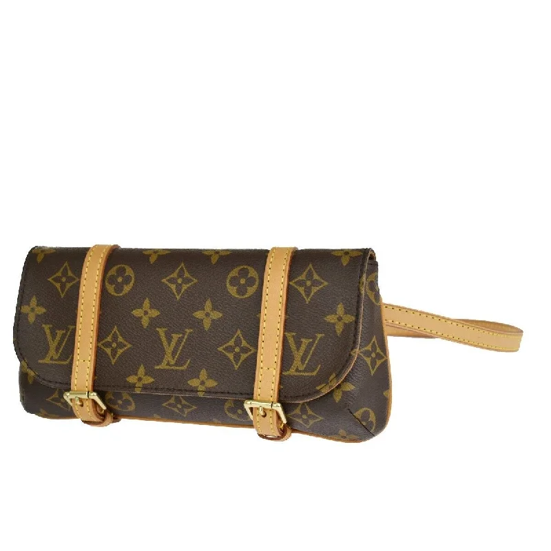 Louis Vuitton Marelle  Canvas Shoulder Bag (Pre-Owned)