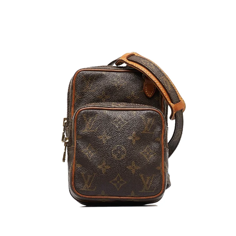 Brown Louis Vuitton Monogram Mini Amazone Crossbody Bag