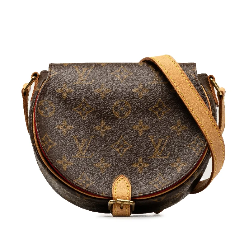 Brown Louis Vuitton Monogram Sac Tambourine Crossbody Bag