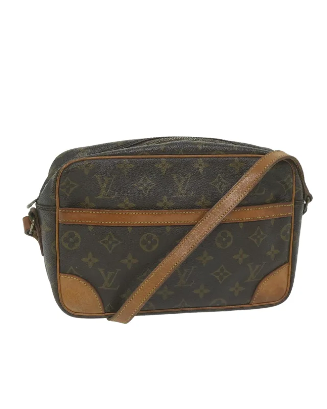 Monogram Shoulder Bag with Authenticity - Trocadero 27