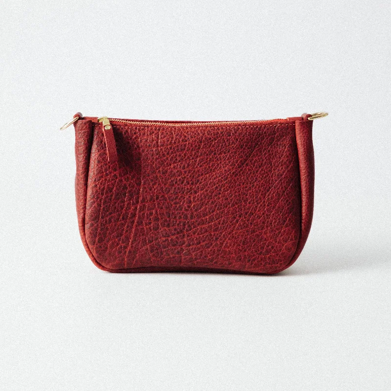 Barn Red Bison Medium Crossbody Bag