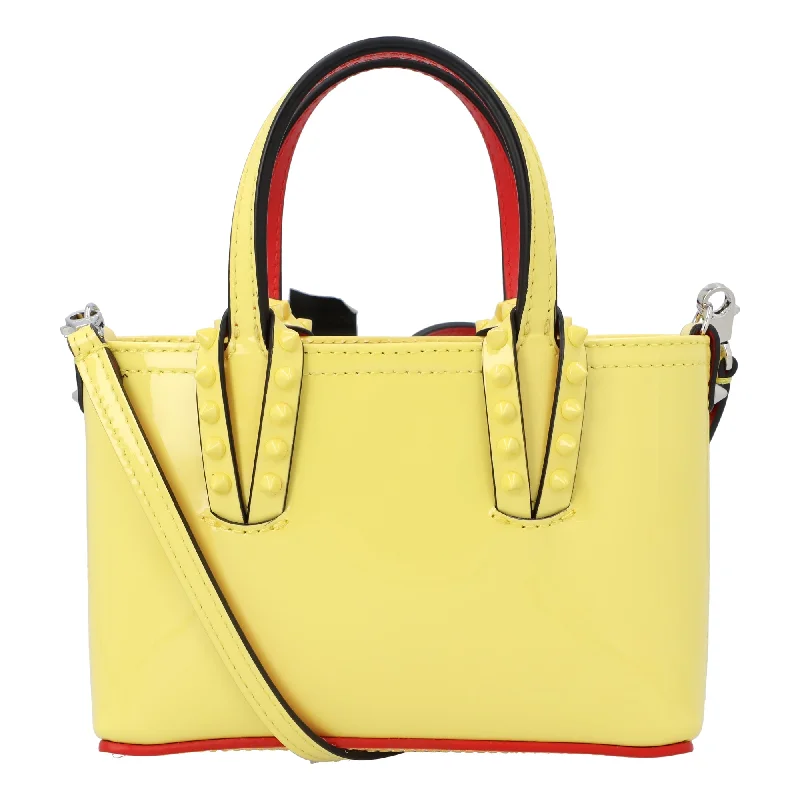 Christian Louboutin Cabata E/W Nano Tote Bag Yellow