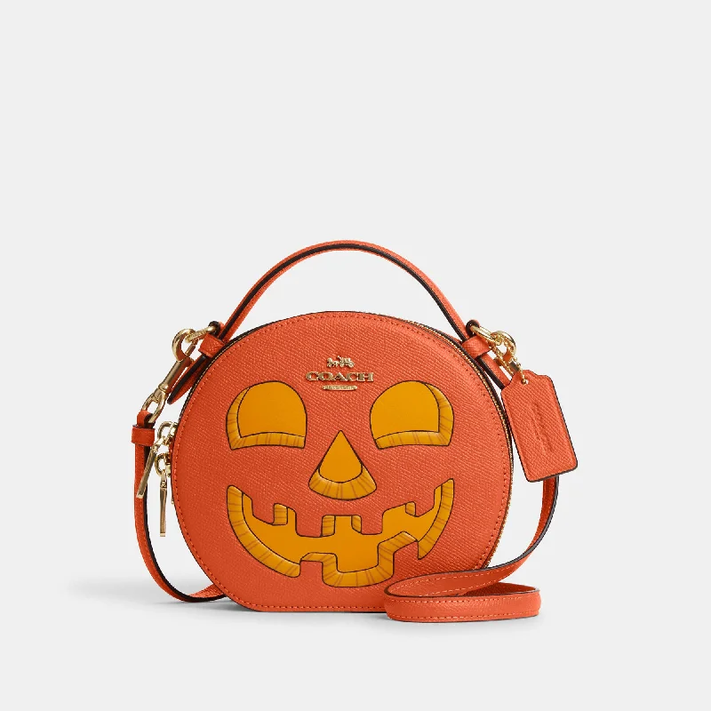 Coach Outlet Canteen Crossbody With Halloween Pumpkin