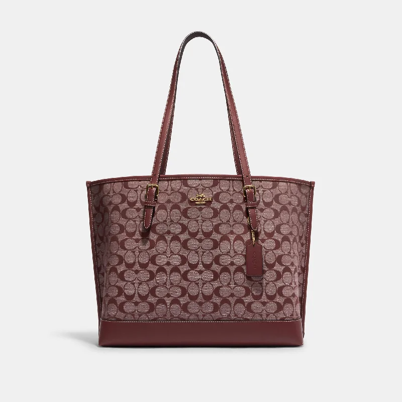 Coach Outlet Mollie Tote In Signature Chambray