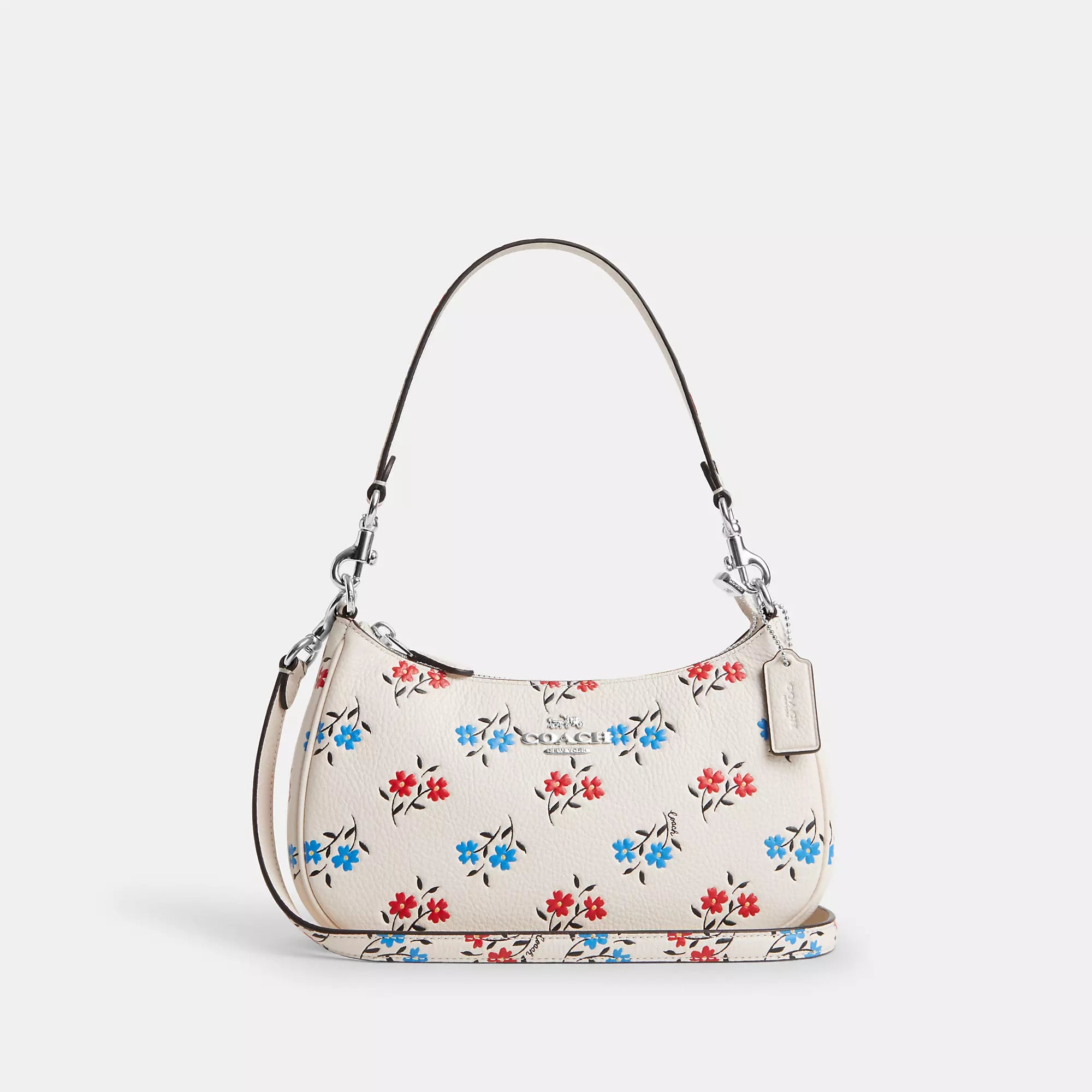 Coach Outlet Teri Shoulder Bag With Floral Print