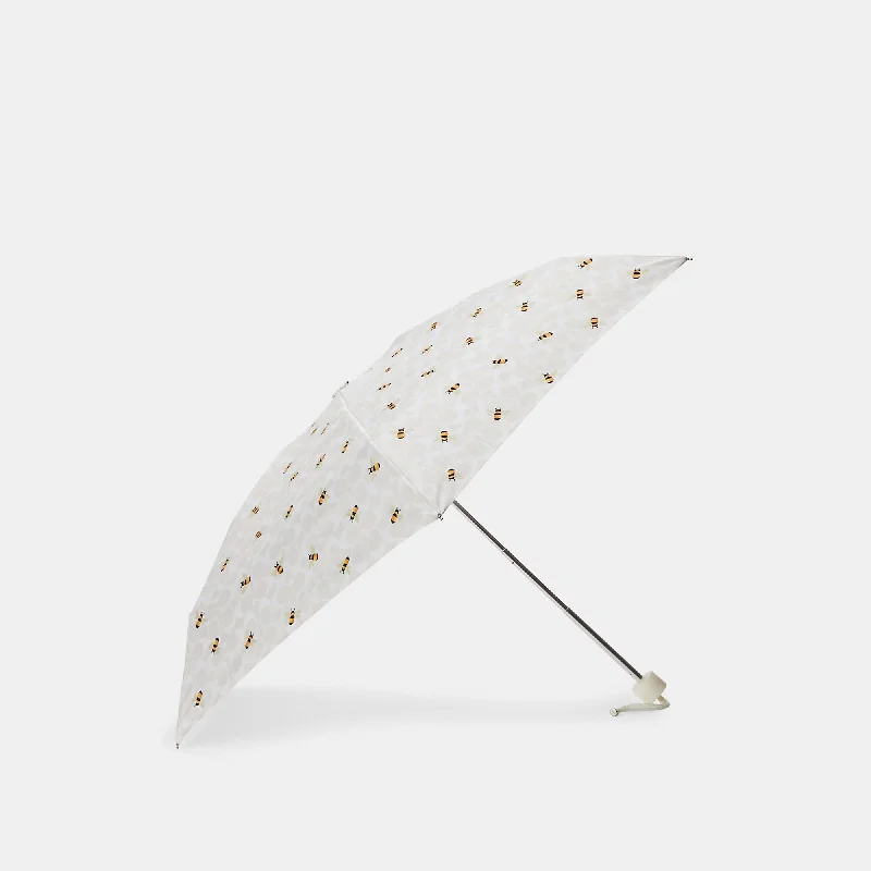 Coach Outlet Umbrella In Signature Bee Print