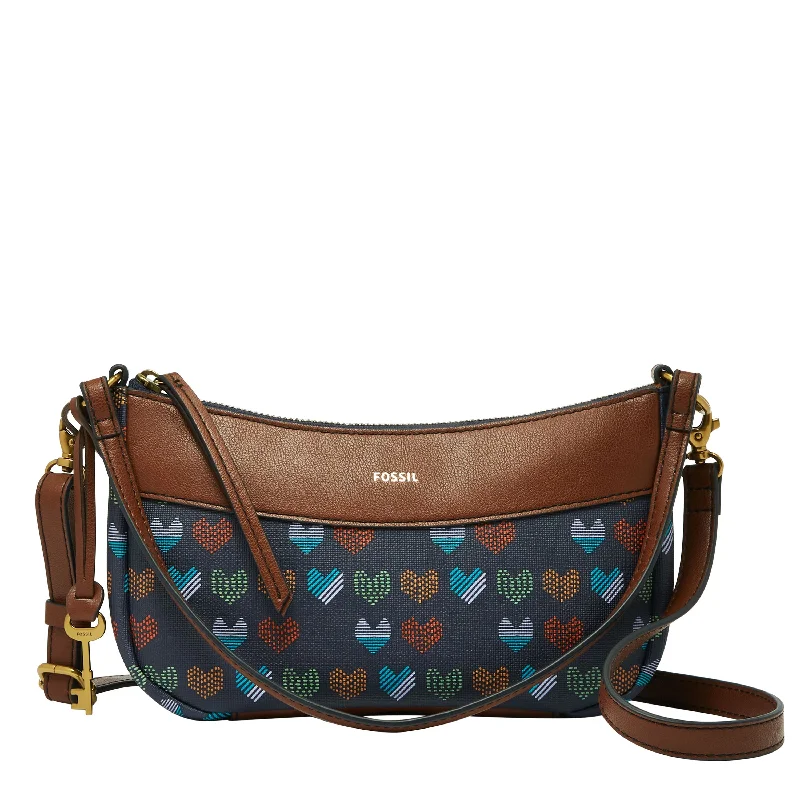 Fossil Women's Skylar Printed PVC Baguette