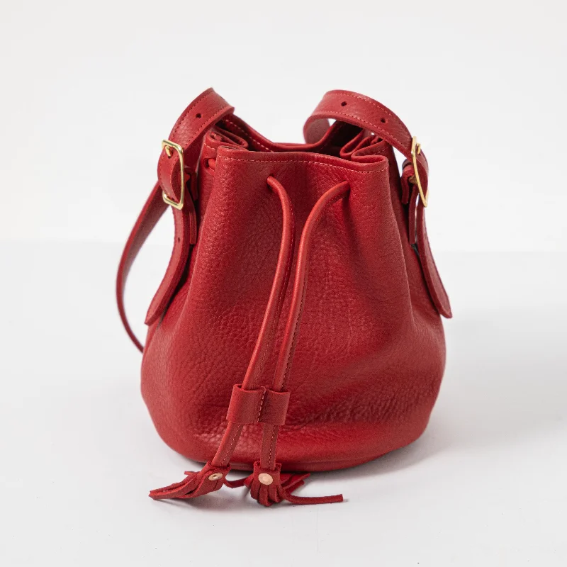 Red Cypress Bucket Bag