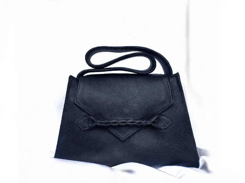 SAMPLE - SOFT BLACK ESE HOBO