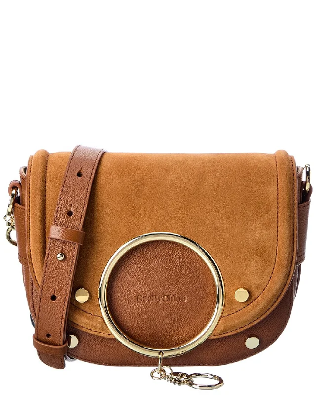 See by Chloé Mara Leather & Suede Crossbody