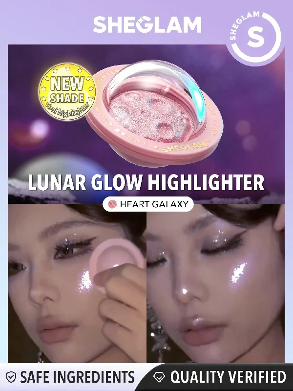 SHEGLAM Lunar Glow Highlighter-Heart Galaxy