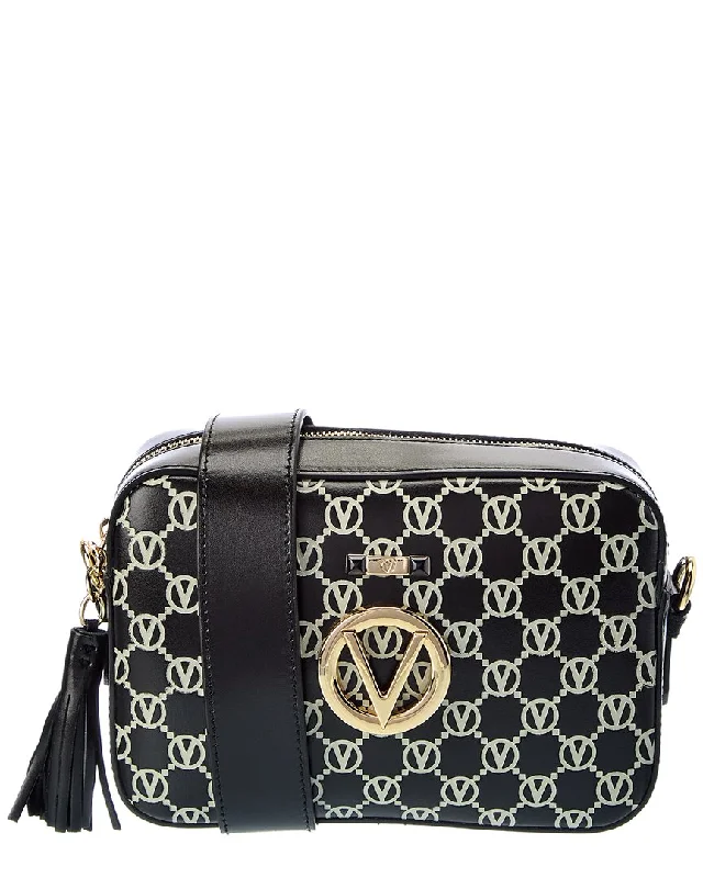 Valentino by Mario Valentino Babette Monogram Leather Crossbody