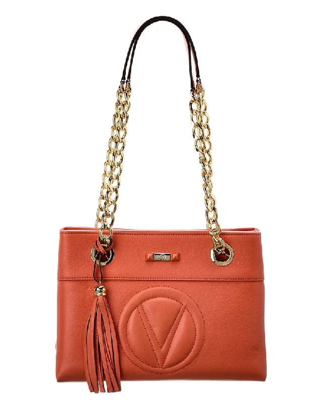 Valentino by Mario Valentino Kali Signature Leather Shoulder Bag