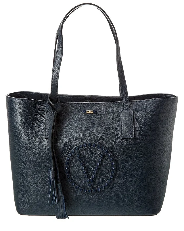 Valentino by Mario Valentino Soho Rock Leather Tote