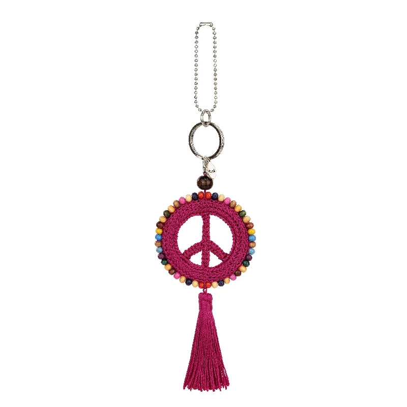 hand crochet - pinkberry peace